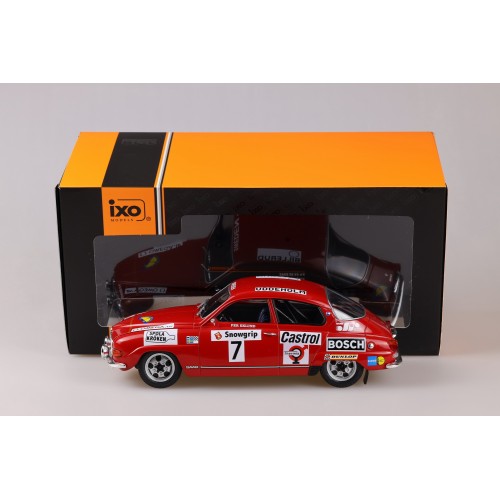 Saab 96 V4 Rally 1973 - "7" red